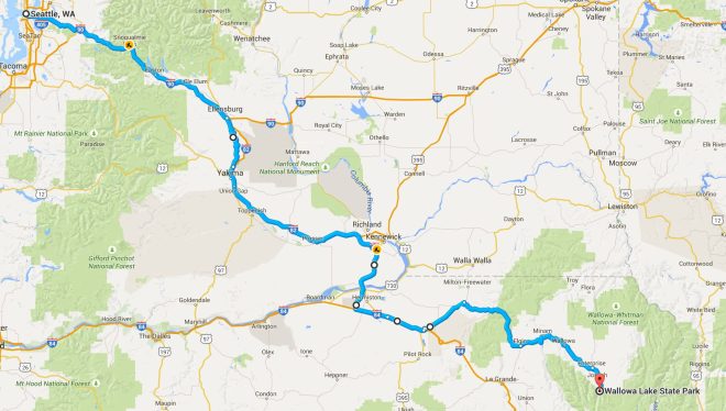 WL Day 1 Route