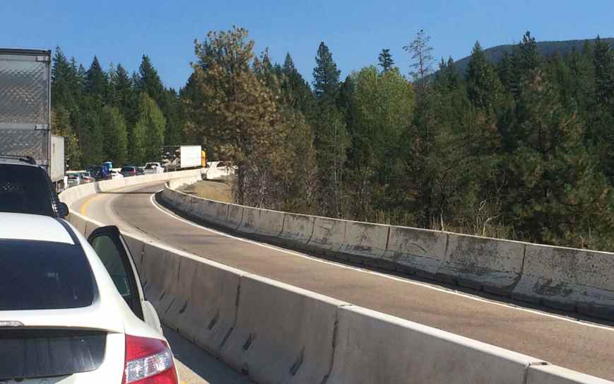 Road Construction on I-90