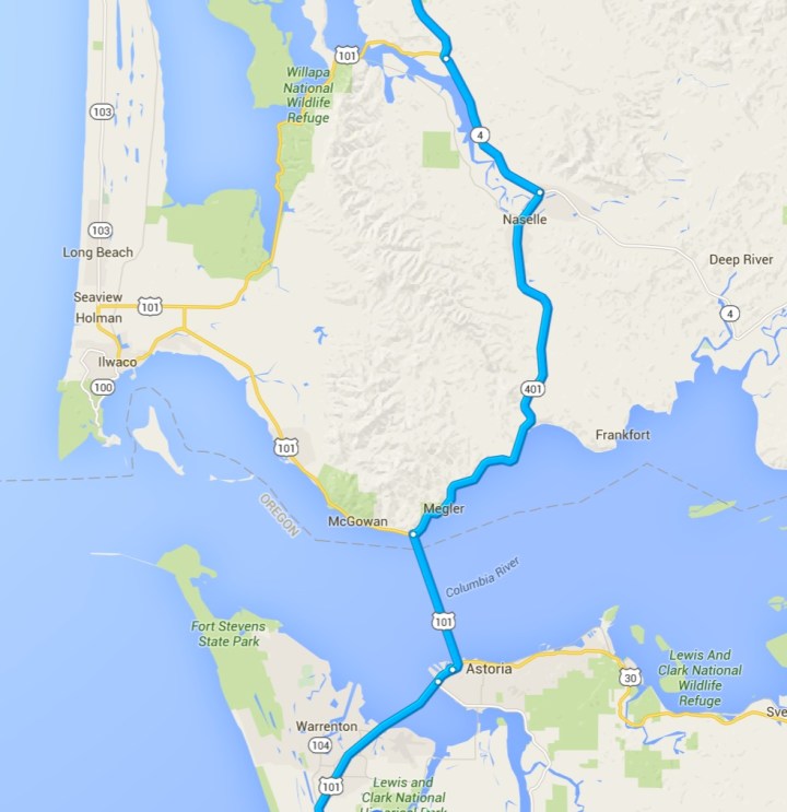 Day 3 Route - closeup