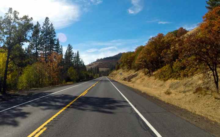 Hwy 97 north of Goldendale