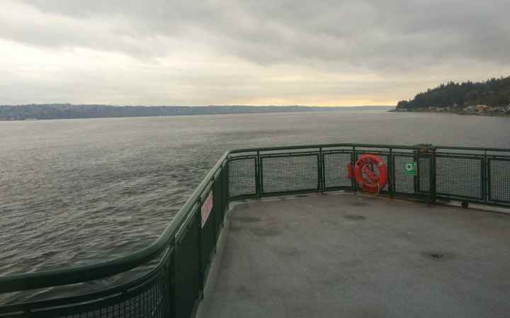 View from the ferry