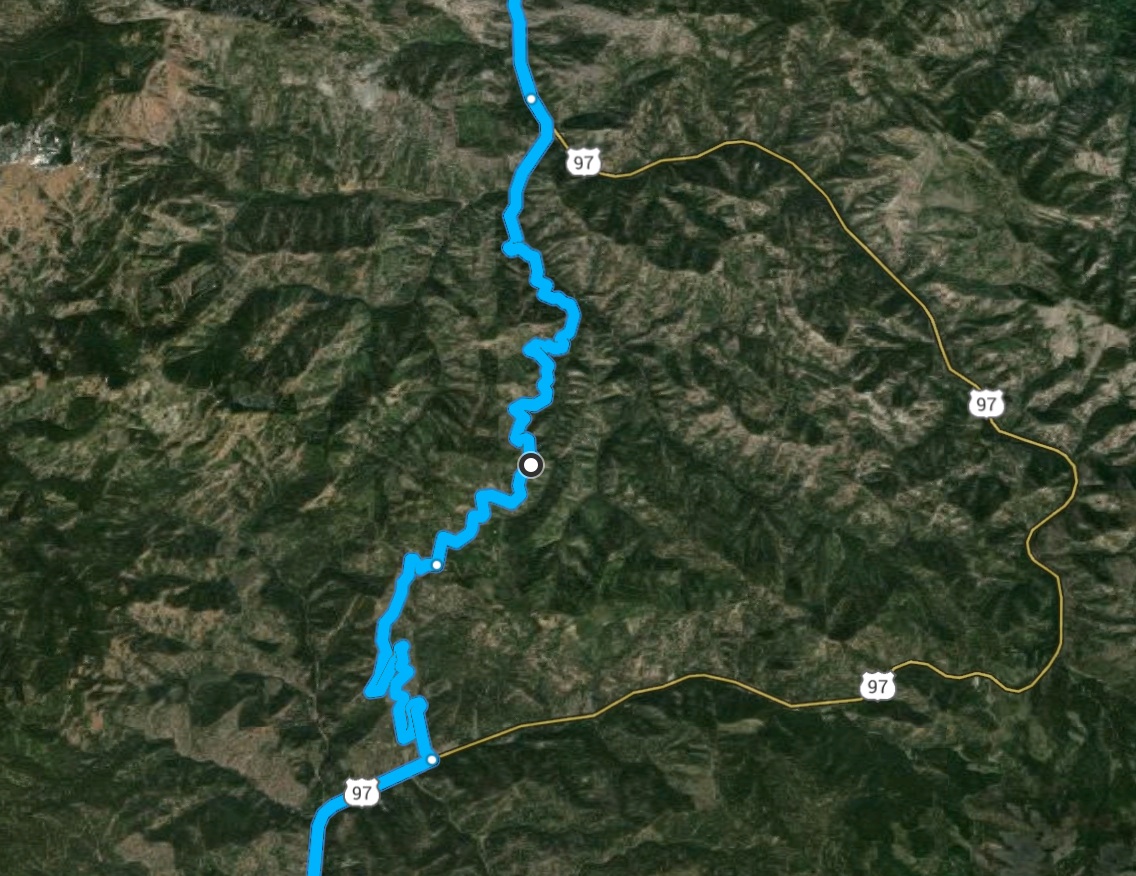 Old Blewett Pass Hwy Sat photo
