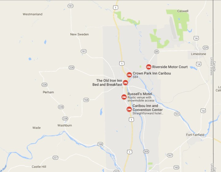 Motels near Caribou