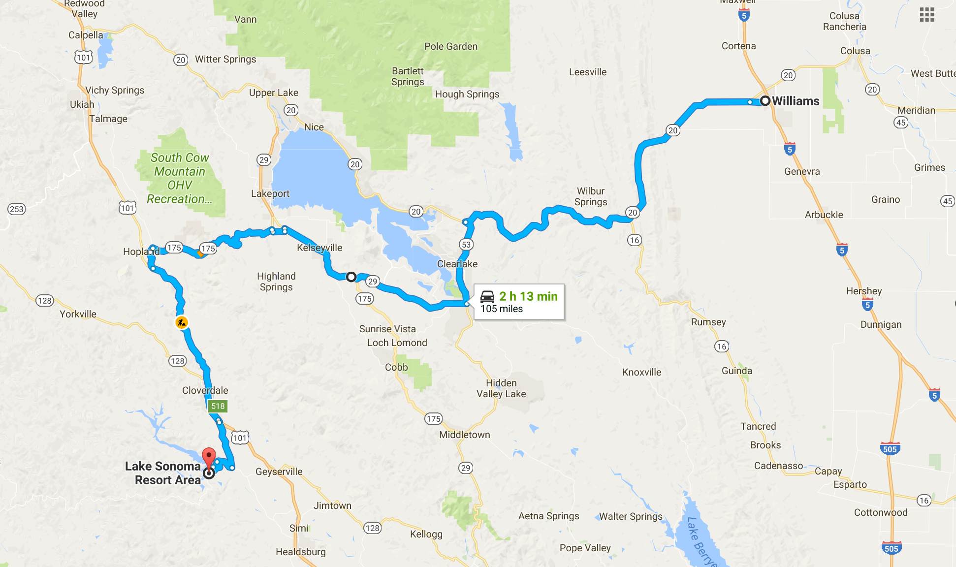 Day 3 route