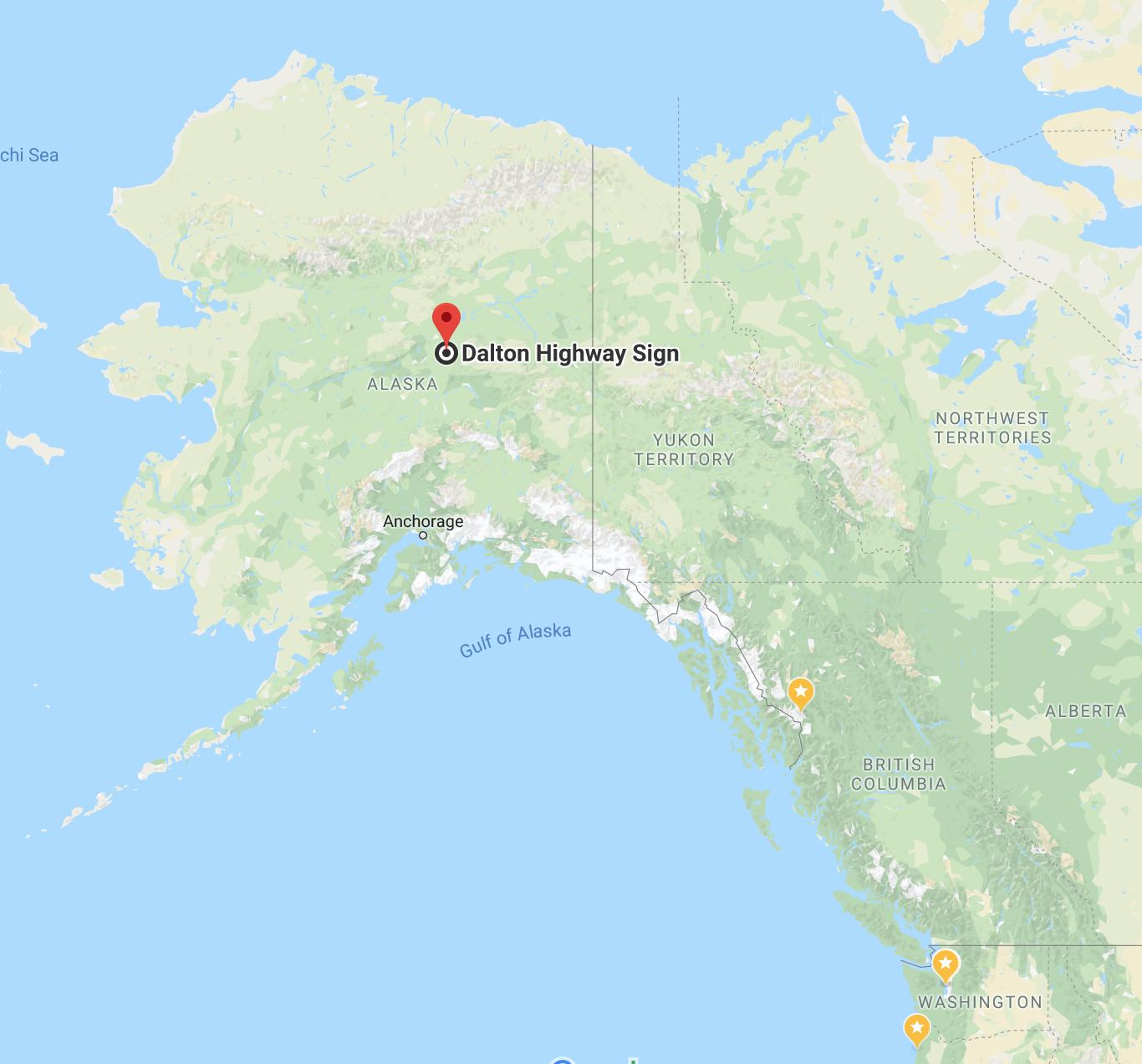 Dalton on map